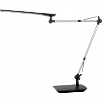 Bostitch&reg; Europa Double Arm LED Task Lamp 4.5W Silver & Black