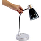 Bostitch&reg; Adjustable Desk Lamp 3W Silver & Black