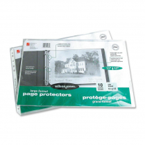 Wilson Jones 11" x 17" Page Protectors 10/Pkg