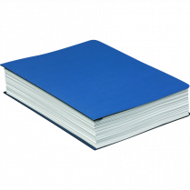 GBC&reg; High Capacity Report Cover 3" Letter Dark Blue