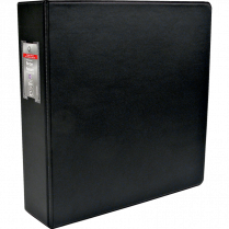 Wilson Jones&reg; ENVI Versatile Professional Single Touch D-Ring Binder 2" Black