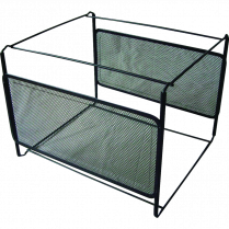 Winnable Mesh Hanging File Frame Letter Black