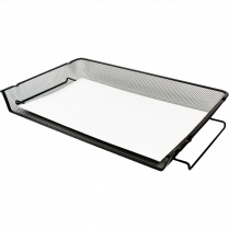 Winnable Mesh Stackable Side-load Tray Legal Black