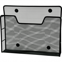 Winnable Magnetic Mesh File Holder Letter Black
