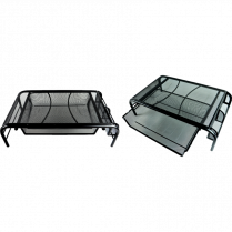 Winnable Mesh Monitor/Printer Stand Black