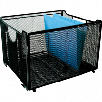 Winnable Mesh Collapsible File Box Letter Black