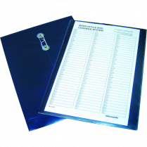 Winnable Interdepartment Poly Envelope Legal Dark Blue