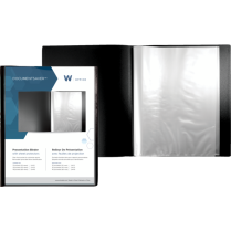 Winnable Presentation Book 40 Pockets Letter Black
