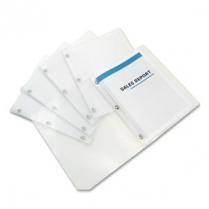 Winnable Poly Tang Report Covers Translucent Clear