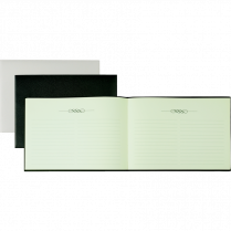 Winnable Guest Book 7" x 10" 100 pages Black