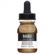 Liquitex Acrylic Ink 30ml Iridescent Rich Bronze