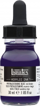 Liquitex Acrylic Ink 30ml Phthalocyanine Blue Red Shade