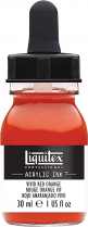 Liquitex Acrylic Ink 30ml Vivid Red Orange