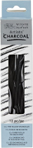 Winsor & Newton Artists Charcoal Willow Thin 12/Pack