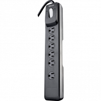 Woods&reg; 6-Outlet Electronics Surge Protector