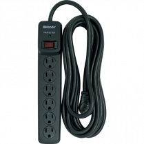 Woods&reg; 6-Outlet Surge Protector 1,180 Joules