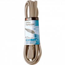 Woods&reg; Medium Duty Extension Cord  4.5m (14.7') Grey