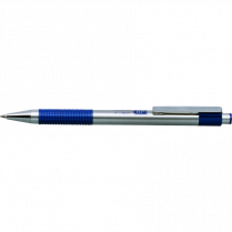 Zebra F-301&reg; Retractable Ball Point Pen Fine Point Blue