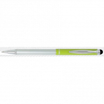 Zebra 2-in-1 Telescopic Stylus Pen Medium Green Barrel Black Ink