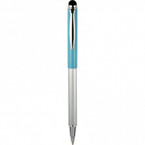 Zebra 2-in-1 Telescopic Stylus Pen Medium Blue Barrel Black Ink