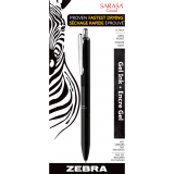 Zebra Sarasa&trade; Grand Executive Retractable Gel Pen Black Barrel