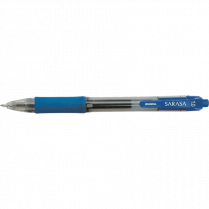 Zebra Sarasa&trade; Retractable Gel Pens 1.0 mm Blue 12/box