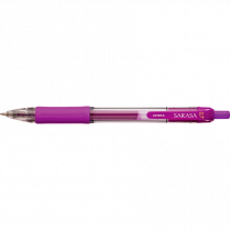 Zebra Sarasa&trade; Retractable Gel Pen 0.7 mm Violet