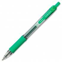 Zebra Sarasa&trade; Retractable Gel Pen 0.7 mm Green