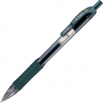 Zebra Sarasa&trade; Retractable Gel Pen 0.7 mm Forest Hunter Green