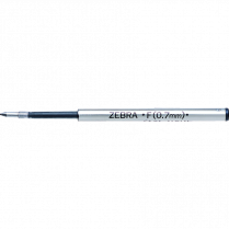 Zebra F-301&reg; Retractable Ball Point Pen Refill Fine Point Blue