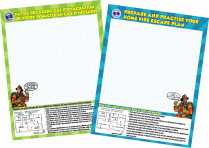 Escape Plan Grids Bilingual 100/pad