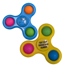 Fidget Spinner 50/pkg (10 of each colour)