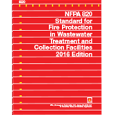 Standard for Fire Protection in Wastewater Treatment and Col