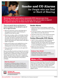 Hard of Hearing Tip Sheet - 100/Pad