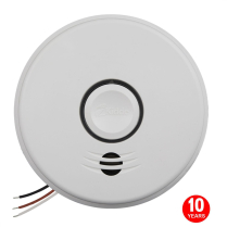 "Worry free" Hardwired 120V - Ionization (sealed 10yr batter