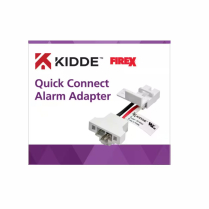 Quick connect wiring adapter for hardwired smoke detectors