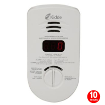 Worry Free CO alarm, dig. disp. Plug-In/ sealed 10 yr. BBU