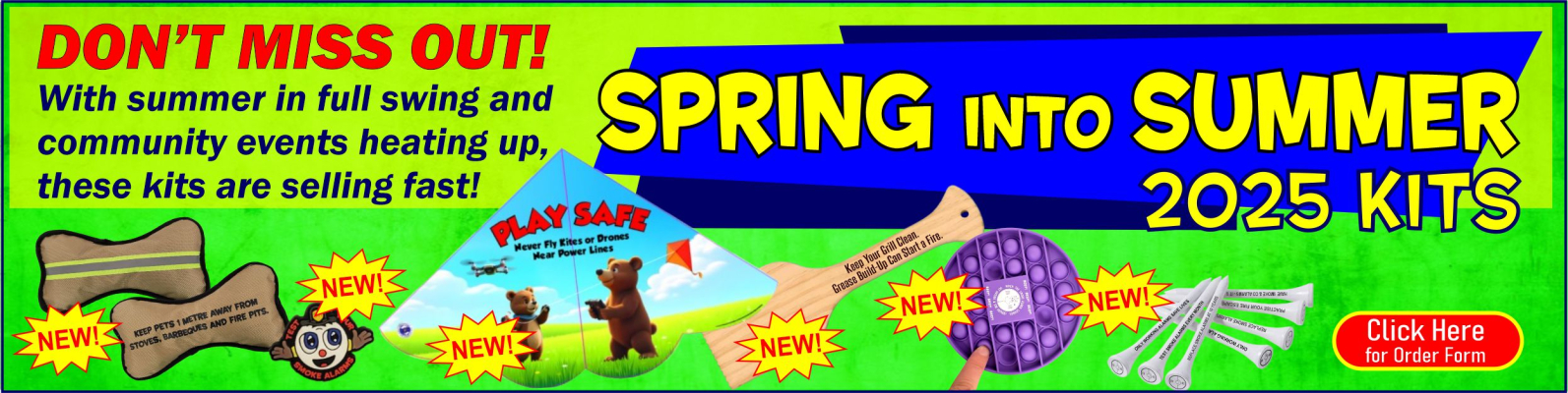 Spring Kits now shipping