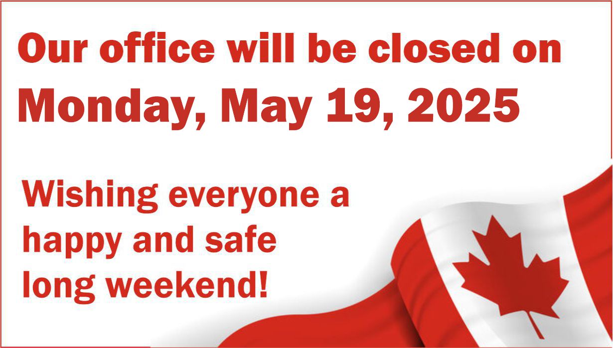 Closed Victoria Day