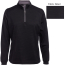 Style 7214 - Women's Waffle Texture 1/4 Zip Pullover