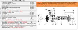 POULIE MENANTE PWB 80 SKI-DOO 500 1996-99, 600 HO 2003-07