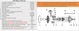 POULIE MENANTE PWB 80 SKI-DOO V800 2007-09