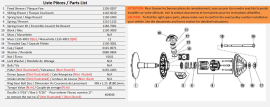 POULIE MENANTE PWB 80 SKI-DOO MACH Z 780, MACH Z 1000 2005-07