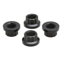 NUT (CYLINDER STUD), HT STEEL, M10 X 1.25, VARIOUS APPLICATI
