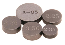 CALE, AJUST. VALVE, ACIER HT, 7.5MM X 1.25MM (PQT DE 8)