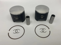 SINGLE RING ANODIZE CROWN HEAVY DUTY PISTON KIT POLARIS 600