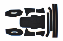 TRACTION MAT: KAWASAKI 800 SX-R 03-11 W/ KICKERS & RAIL CAPS