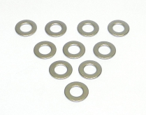 8MM STAINLESS FLAT WASHER 10 PACK
