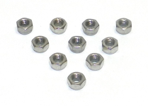 5MM STAINLESS NYLON LOCK NUT 10 PACK