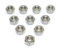 10MM NYLON LOCK NUT 10 PER BAG